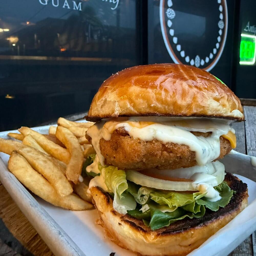 Chicken Schnitzel Burger